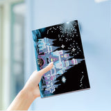 Diamond Painting Notebook Kit, DIY Diamond Art Painting Special Shape Crystal Diamond Partial Mosaic Crafts Notebook Kit