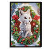 DIY Diamond Painting Christmas Theme Notebook Kit, Diamond Cover Blank Page, 5D Crystal Water Diamond Art, Perfect Gift for Friends and Family