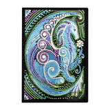 DIY 5D Special Shape Diamond Painting Notebook Kit, Blank Pages, Ideal Choice for DIY Art and Handicraft Enthusiasts, Perfect Gift for Friends and Family