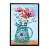 Diamond Painting Notebook Kit, 5D DIY Diamond Art Painting Special Shape Crystal Artificial Diamond Partial Mosaic Crafts Notebook Kit