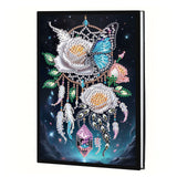Diamond Painting Notebook Kit  for Adults, DIY Diamond Dots Art Notebooks SketchBooks, Journals for Home office Creative Gift