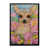 Diamond Painting Notebook Kit, 5D DIY Diamond Art Painting Special Shape Crystal Artificial Diamond Partial Mosaic Crafts Notebook Kit
