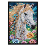 Diamond Painting Notebook Kit  for Adults, DIY Diamond Dots Art Notebooks SketchBooks, Journals for Home office Creative Gift
