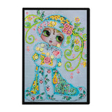 Diamond Painting Notebook Kit, 5D DIY Diamond Art Painting Special Shape Crystal Artificial Diamond Partial Mosaic Crafts Notebook Kit