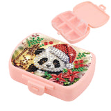 1Pc DIY Diamond Painting Storage Box Kit- Portable Small Item Storage Box, Travel-Friendly Special Shape Diamond Handmade Art Storage Box