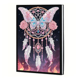 Diamond Painting Notebook Kit  for Adults, DIY Diamond Dots Art Notebooks SketchBooks, Journals for Home office Creative Gift