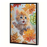 Diamond Painting Notebook Kit  for Adults, DIY Diamond Dots Art Notebooks SketchBooks, Journals for Home office Creative Gift