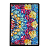 DIY 5D Special Shape Diamond Painting Notebook Kit, Blank Pages, Ideal Choice for DIY Art and Handicraft Enthusiasts, Perfect Gift for Friends and Family