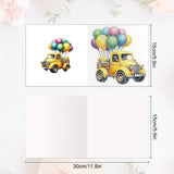 6pcs Diamond Painting Kit Greeting Card, Mushroom Genie 5D DIY Diamond Handmade Holiday Greeting Card with Envelope, Christmas Gift Congratulation