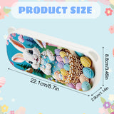 1Pc DIY Diamond Painting Stationery Box Kit Festival Style, 5D Round and Special Shaped Crystal Diamond Art Pencil Box, Perfect Handmade Gift