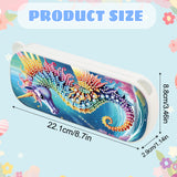 DIY Diamond Painting Stationery Box Kit|Colorful Seahorse