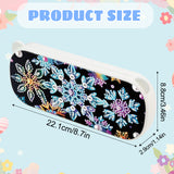 DIY Diamond Painting Stationery box |Blue Flower