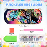 DIY Diamond Painting Stationery Box Kit|Colorful Parrot