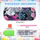 DIY Diamond Painting Stationery Box Kit|Two Wolves