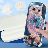 DIY Diamond Painting Stationery Box Kit|Pink Owl
