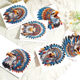 6pcs Diamond Art Painting Set Greeting Card, Bully Owl 5D DIY Special Shape Diamond Greeting Card Creative Gifts, Christmas Thanksgiving Greeting Card Congratulation