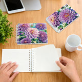 2 Pack DIY Diamond Painting Spiral Mini Sketchbook Kit, Portable Special Shaped Diamond Art Diamond Painting Notebook Kit for Adults
