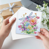 6pcs Diamond Art Painting Kit Greeting Card, Honey Bird 5D DIY Special Shape Diamond Greeting Card Creative Gifts, Christmas Thanksgiving Greeting Card Congratulation