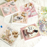 6pcs Diamond Art Painting Kit Greeting Card, Swan Bird Angel Horse 5D DIY Special Shape Diamond Greeting Card Creative Gifts, Christmas Thanksgiving Greeting Card Congratulation