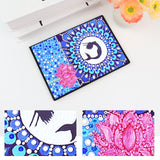 DIY 5D Special Shape Diamond Painting Notebook Kit, Blank Pages, Ideal Choice for DIY Art and Handicraft Enthusiasts, Perfect Gift for Friends and Family