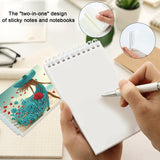 2 Pack DIY Diamond Painting Spiral Mini Sketchbook Kit, Portable Special Shaped Diamond Art Diamond Painting Notebook Kit for Adults