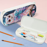 DIY Diamond Painting Stationery Box Kit|Pink Owl