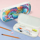 DIY Diamond Painting Stationery Box Kit|Colorful Seahorse