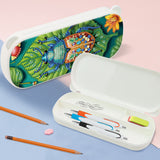 DIY Diamond Painting Stationery Box Kit|Insect Green Leaves