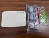 Mvvmtop Diamond Painting Vertical Makeup Mirror Kit-White