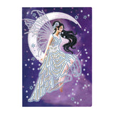 Diamond Painting Notebook Kit, 5D DIY Diamond Art Painting Special Shape Crystal Artificial Diamond Partial Mosaic Crafts Notebook Kit