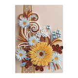Diamond Painting Notebook Kit, 5D DIY Diamond Art Painting Special Shape Crystal Artificial Diamond Partial Mosaic Crafts Notebook Kit