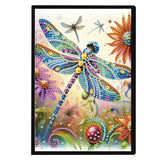 Diamond Painting Notebook Kit, DIY Diamond Art Painting Special Shape Crystal Diamond Partial Mosaic Crafts Notebook Kit
