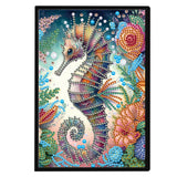 Diamond Painting Notebook Kit, DIY Diamond Art Painting Special Shape Crystal Diamond Partial Mosaic Crafts Notebook Kit