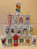 DIY Large capacity straw cup  (with glue tools)- Hermes