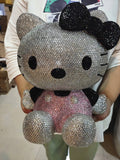 DIY Large 30cm Black Hello Kitty  (with glue tools)