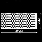 Stainless Steel Anti-Stick Positioning Screen Ruler - Hibah-Diamond painting art studio