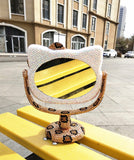 Removable Hello Kitty table mirror (with glue tools)