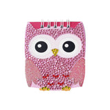 Owl Diamond Painting Notebook (1 set of 6 styles with lines)