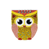Owl Diamond Painting Notebook (1 set of 6 styles with lines)