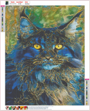 Full Diamond Painting kit - Cat