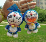 13cm high DIY Doraemon Keychain  (with glue tools)