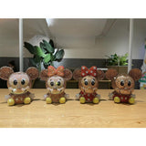 14cm high DIY Mickey Minnie piggy bank (with glue tools) - Hibah-Diamond painting art studio