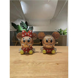 14cm high DIY Mickey Minnie piggy bank (with glue tools) - Hibah-Diamond painting art studio
