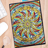 DIY Diamond Painting Notebook - Mandala (No lines)