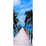 Full Large Diamond Painting kit - Plank road by the sea