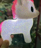 DIY glowing doll - Unicorn horse (with glue tools)