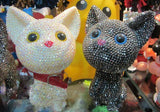 21cm high DIY Black cat (with glue tools) - Hibah-Diamond painting art studio
