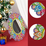 YukiArt Diamond Painting Mirror Kits, Diamond Art Makeup Mirror for Women and Kids