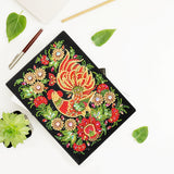 DIY Diamond Painting Notebook - Rooster (No lines)