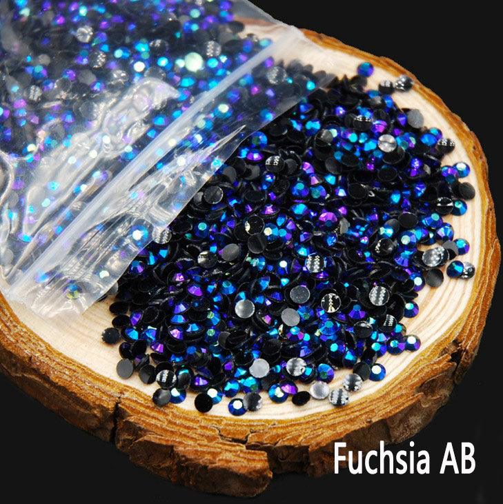 2MM 3MM 4MM jelly drill colorful AB drill nail drills (1000pcs) - Hibah-Diamond painting art studio